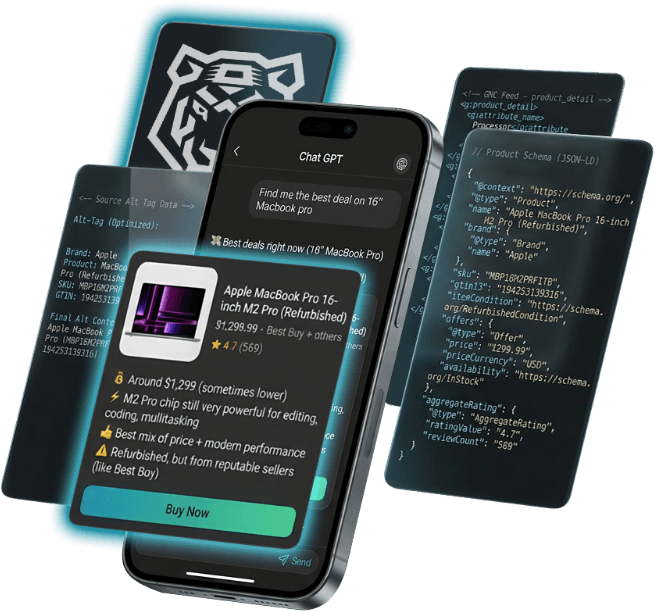 AI Shopping Phone Interface